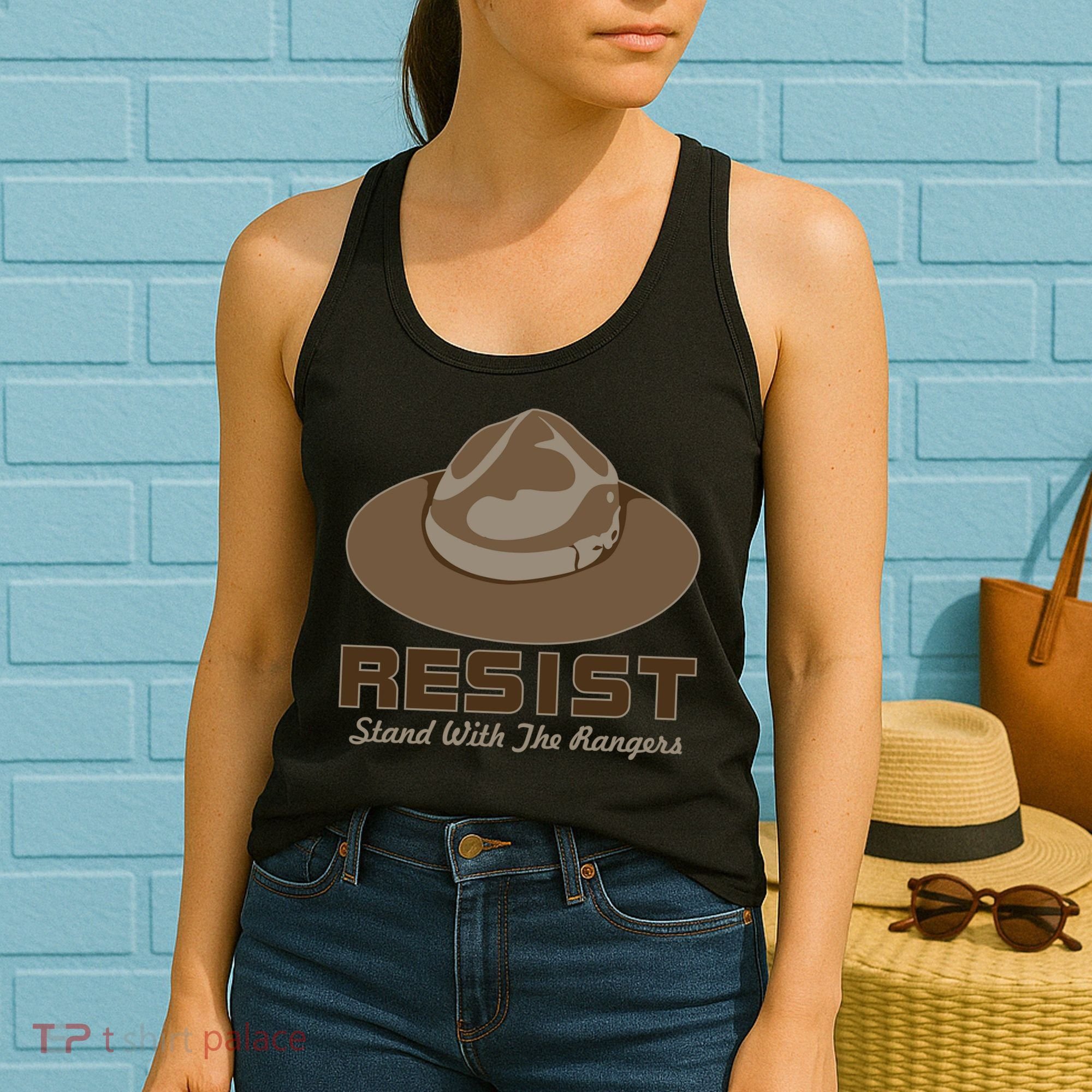 Resist. Stand With the Rangers National Parks Women's Tank Top