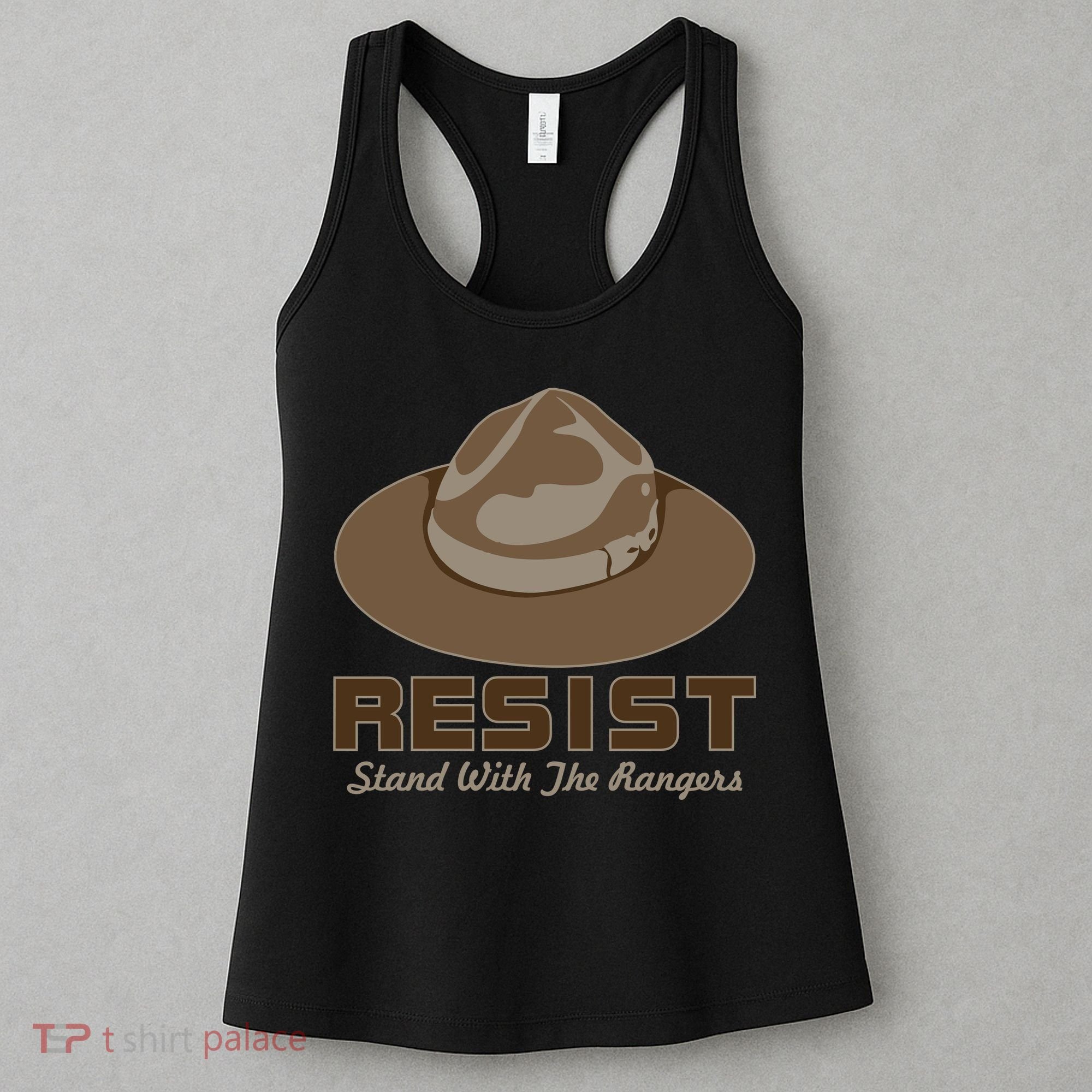 Resist. Stand With the Rangers National Parks Women's Tank Top