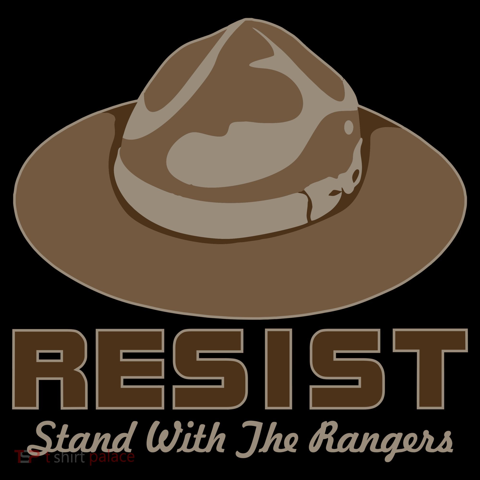 Resist. Stand With the Rangers National Parks Women's Tank Top
