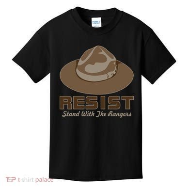 Resist. Stand With the Rangers National Parks Kids T-Shirt