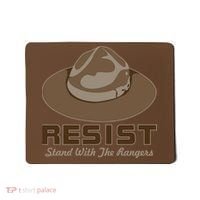 Resist. Stand With the Rangers National Parks Mousepad thumb 0