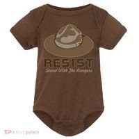 Resist. Stand With the Rangers National Parks Baby Bodysuit thumb 0