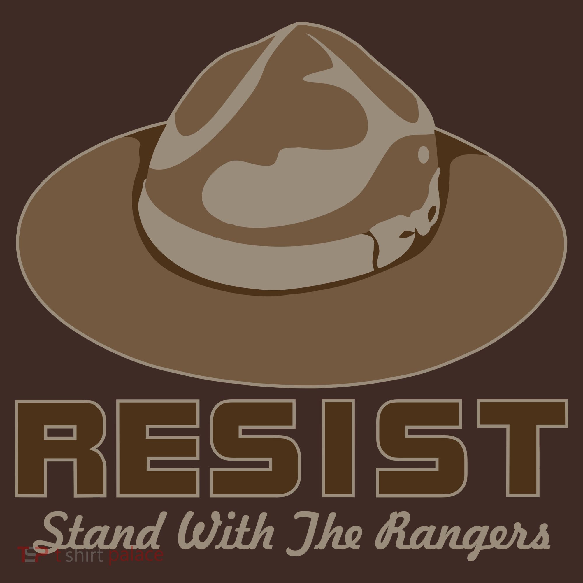 Resist. Stand With the Rangers National Parks Baby Bodysuit