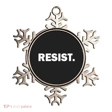 Resist Anti Trump Resistance Ornament