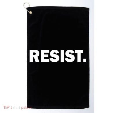 Resist Anti Trump Resistance Golf Towel