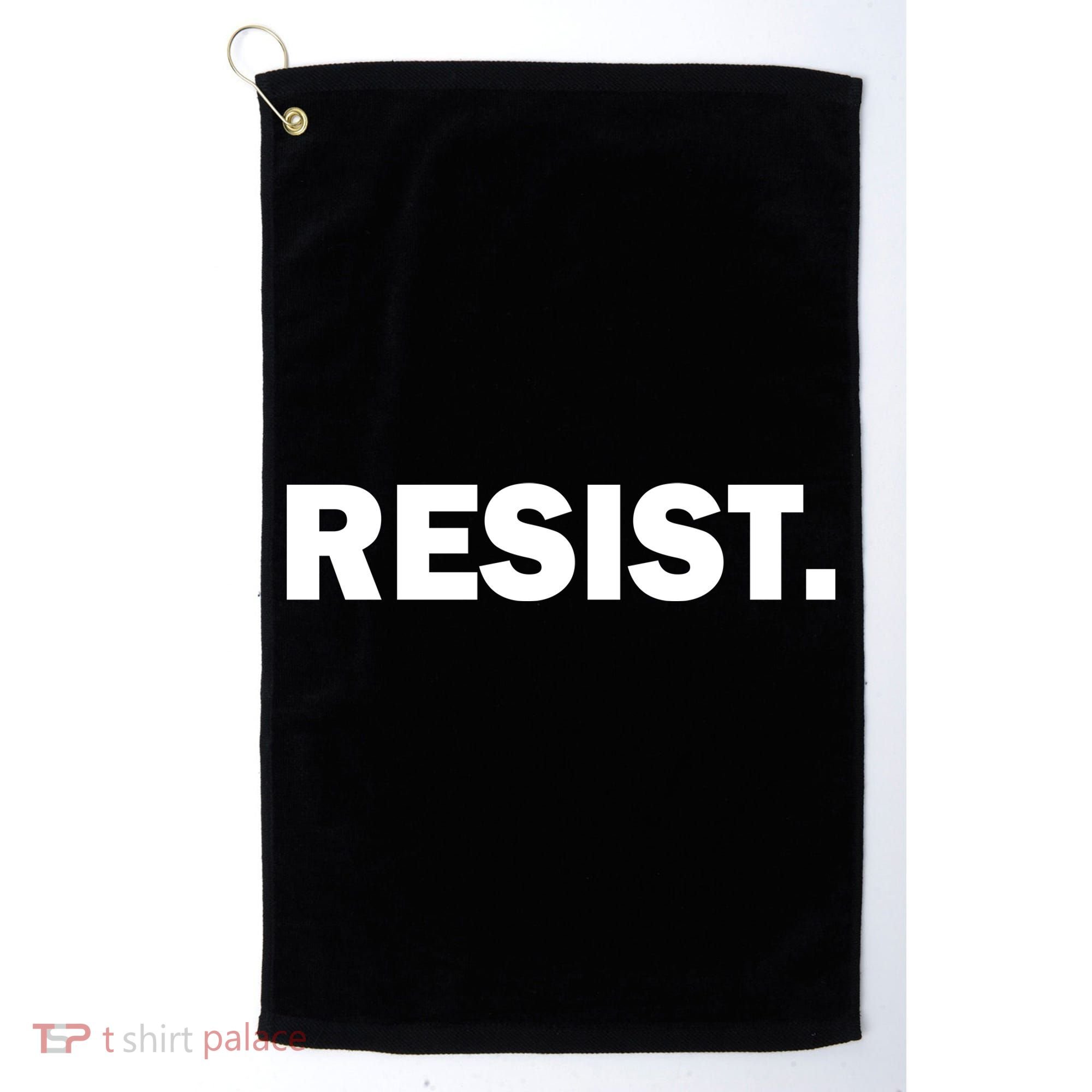 Resist Anti Trump Resistance Golf Towel