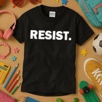 Resist Anti Trump Resistance Kids T-Shirt thumb 3