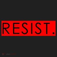 Resist Campaign Red Box Logo Anti-Trump Beanie thumb 2