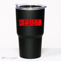 Resist Campaign Red Box Logo Anti-Trump Tumbler thumb 0