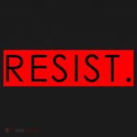 Resist Campaign Red Box Logo Anti-Trump Women's Tank Top thumb 5