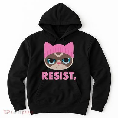 Resist Cat  Hoodie