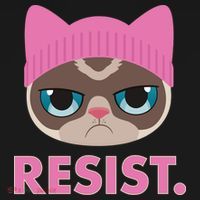 Resist Cat  Long Sleeve Shirt thumb 2