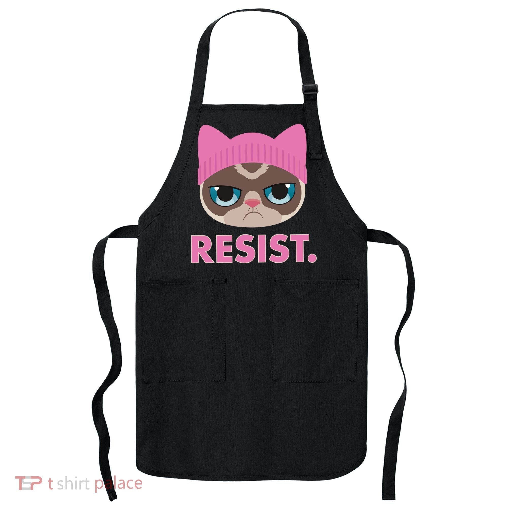 Resist Cat  Apron