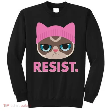 Resist Cat Sweatshirt