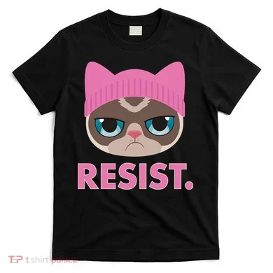 Resist Cat  T-Shirt