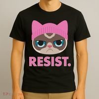 Resist Cat  T-Shirt thumb 3