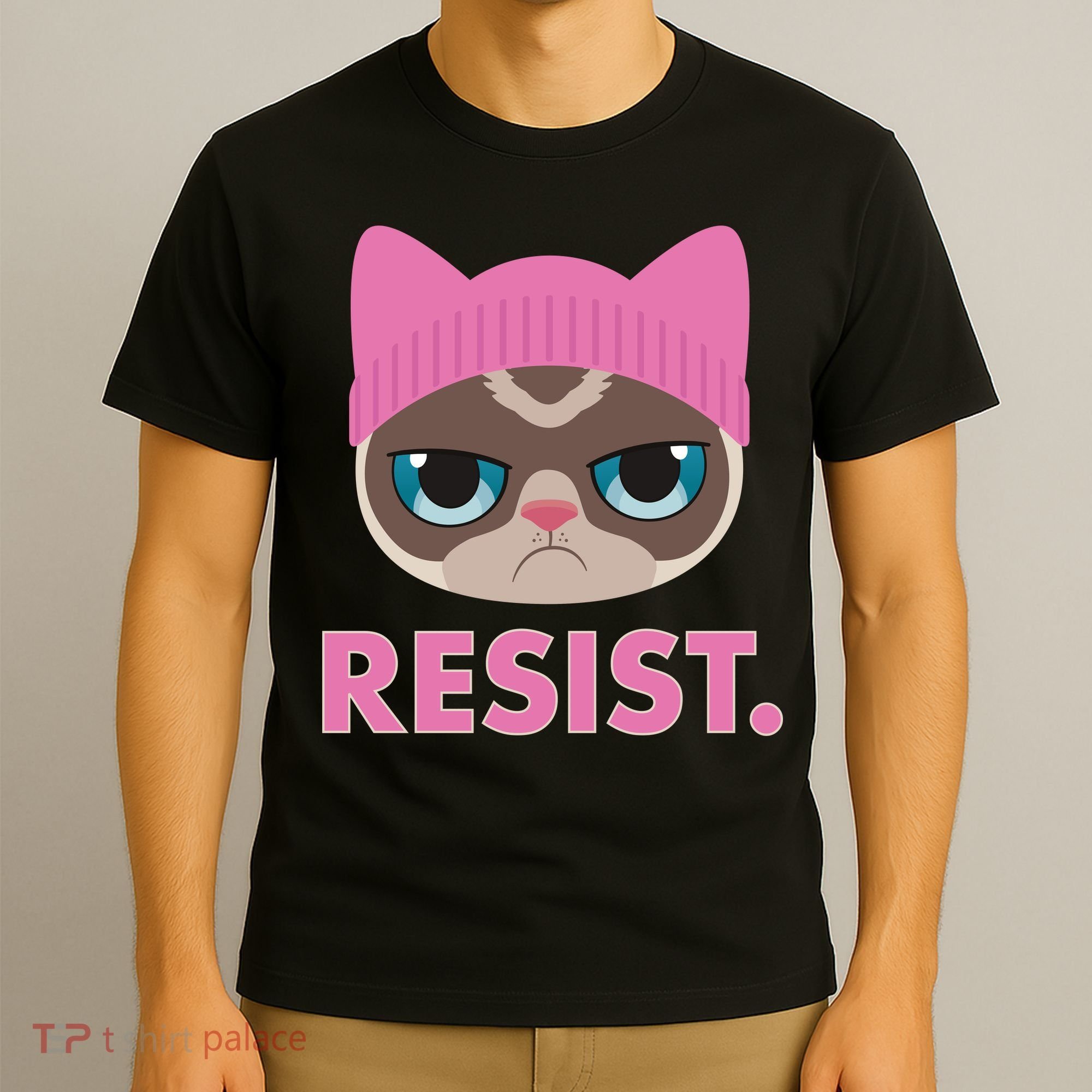 Resist Cat  T-Shirt