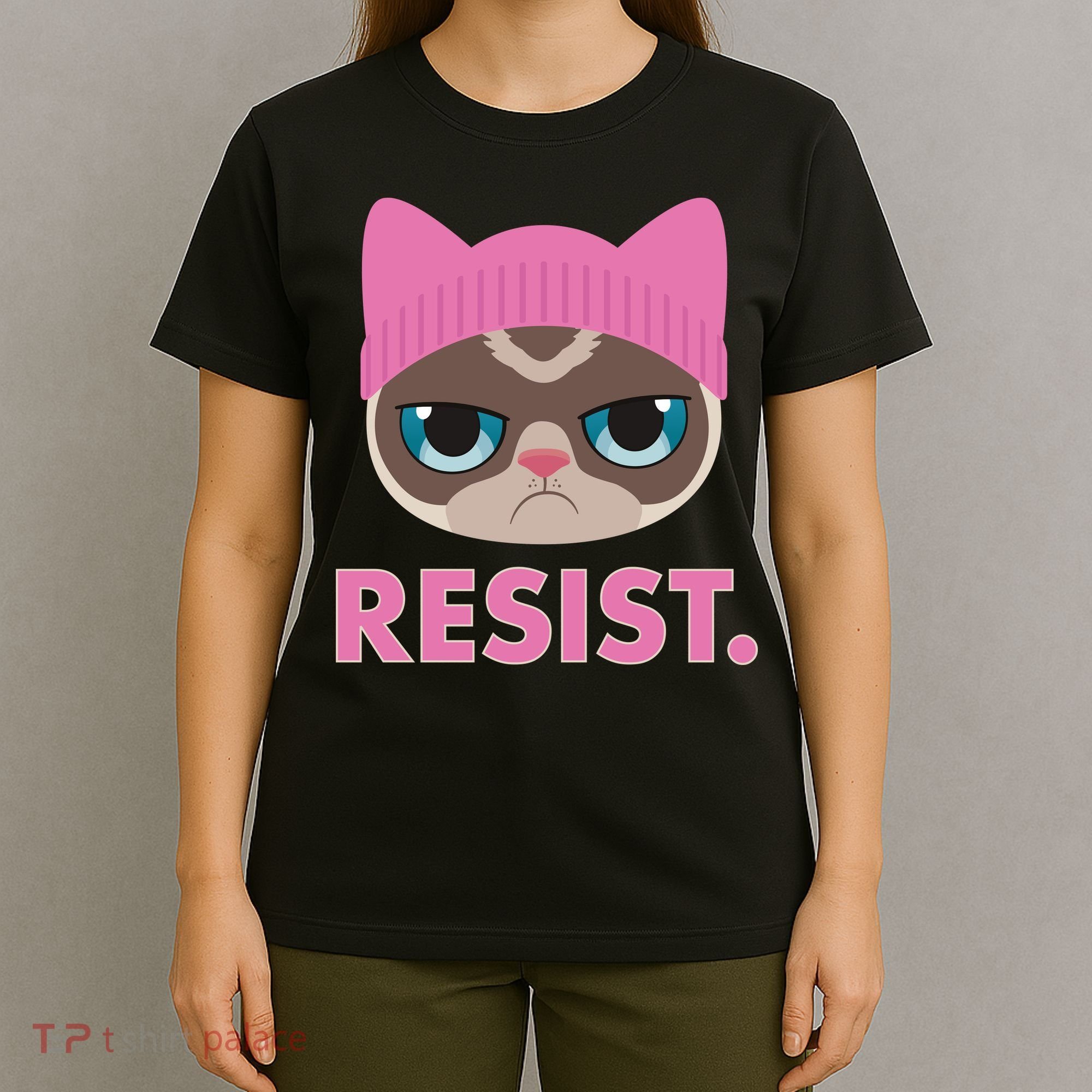 Resist Cat  T-Shirt