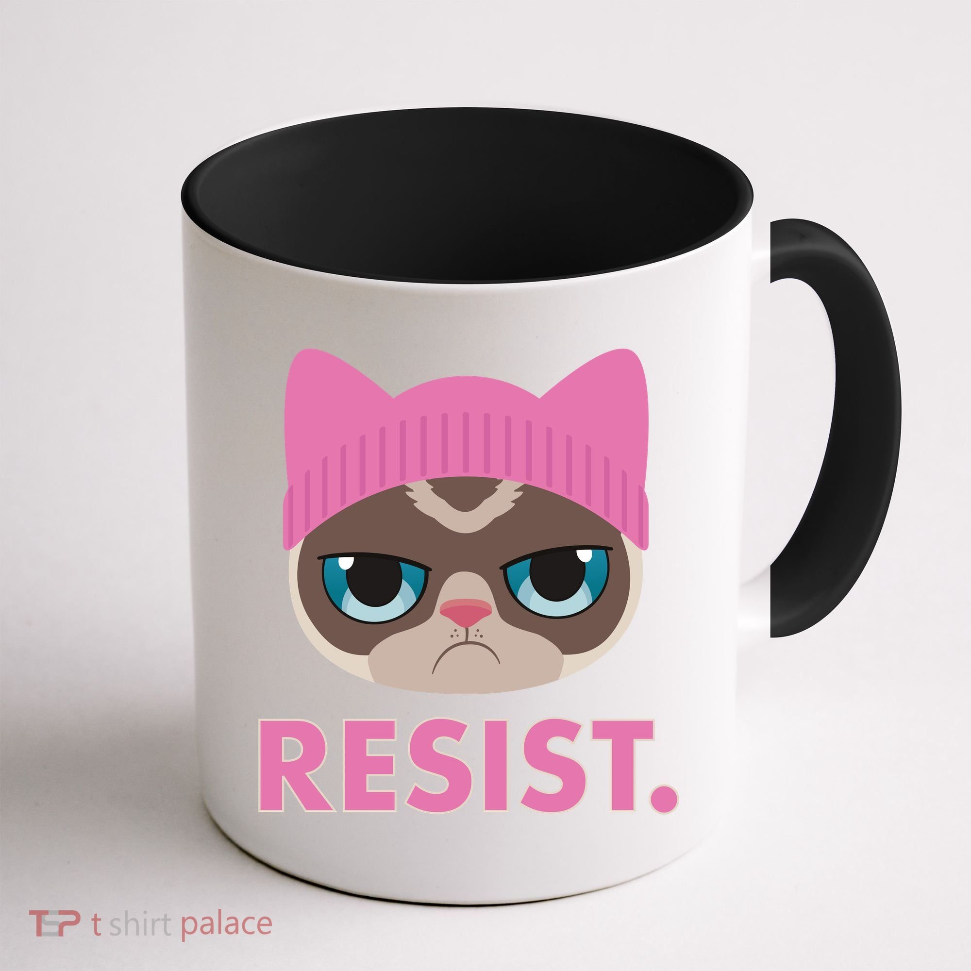 Resist Cat  Coffee Mug