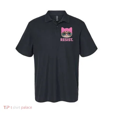 Resist Cat  Polo