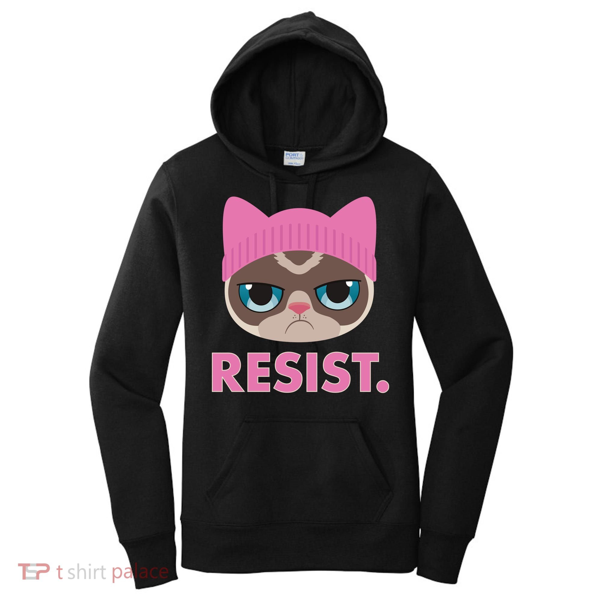 Resist Cat  Women's Hoodie