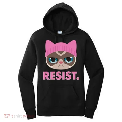 Resist Cat Women's Hoodie