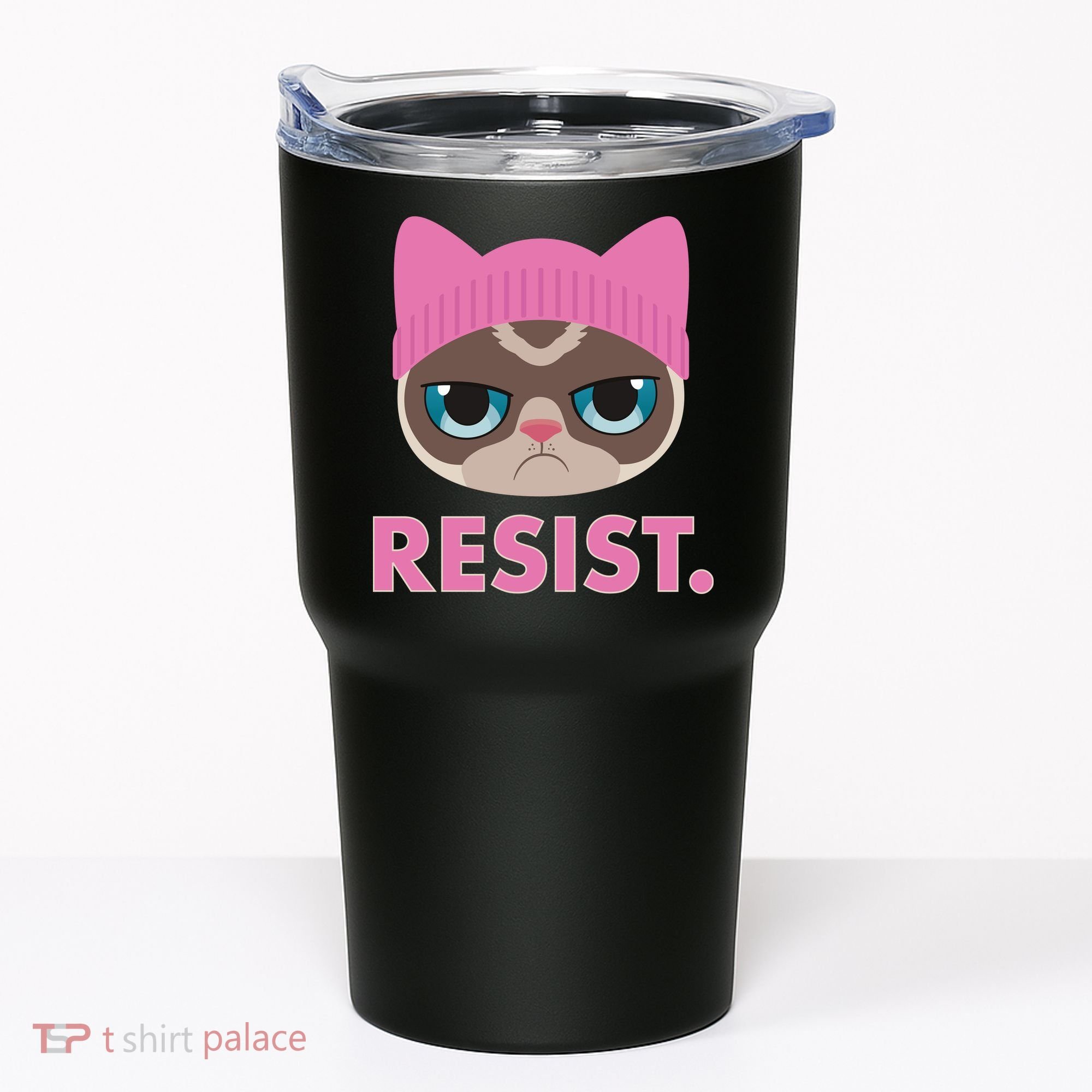 Resist Cat  Tumbler