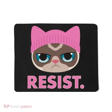 Resist Cat  Mousepad