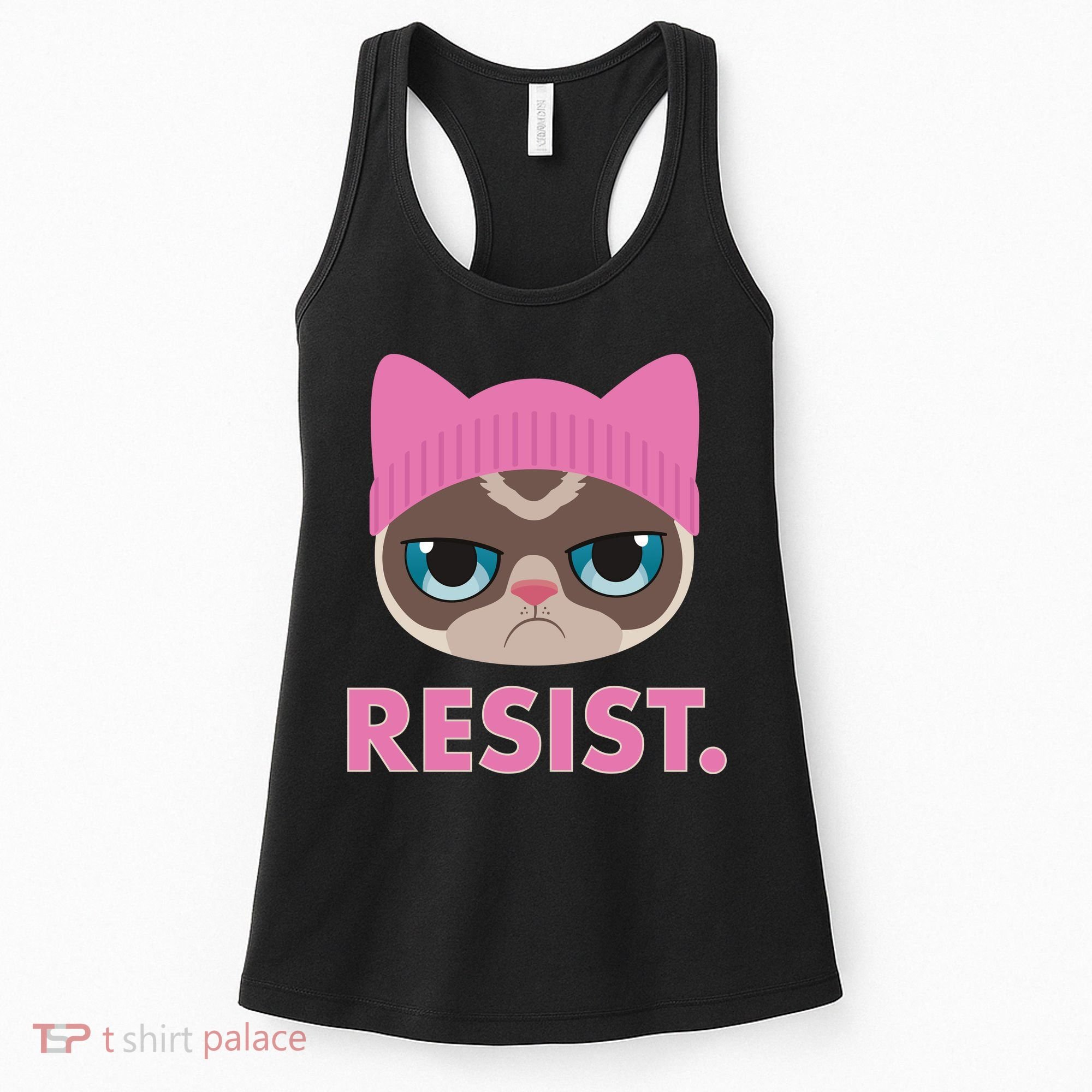 Resist Cat  Women's Tank Top