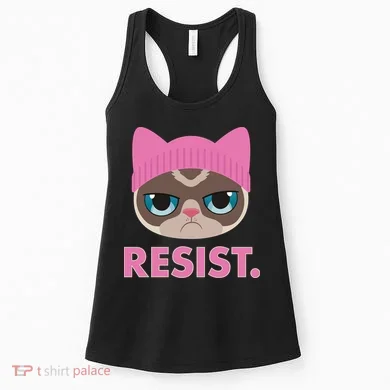 Resist Cat  Women's Tank Top
