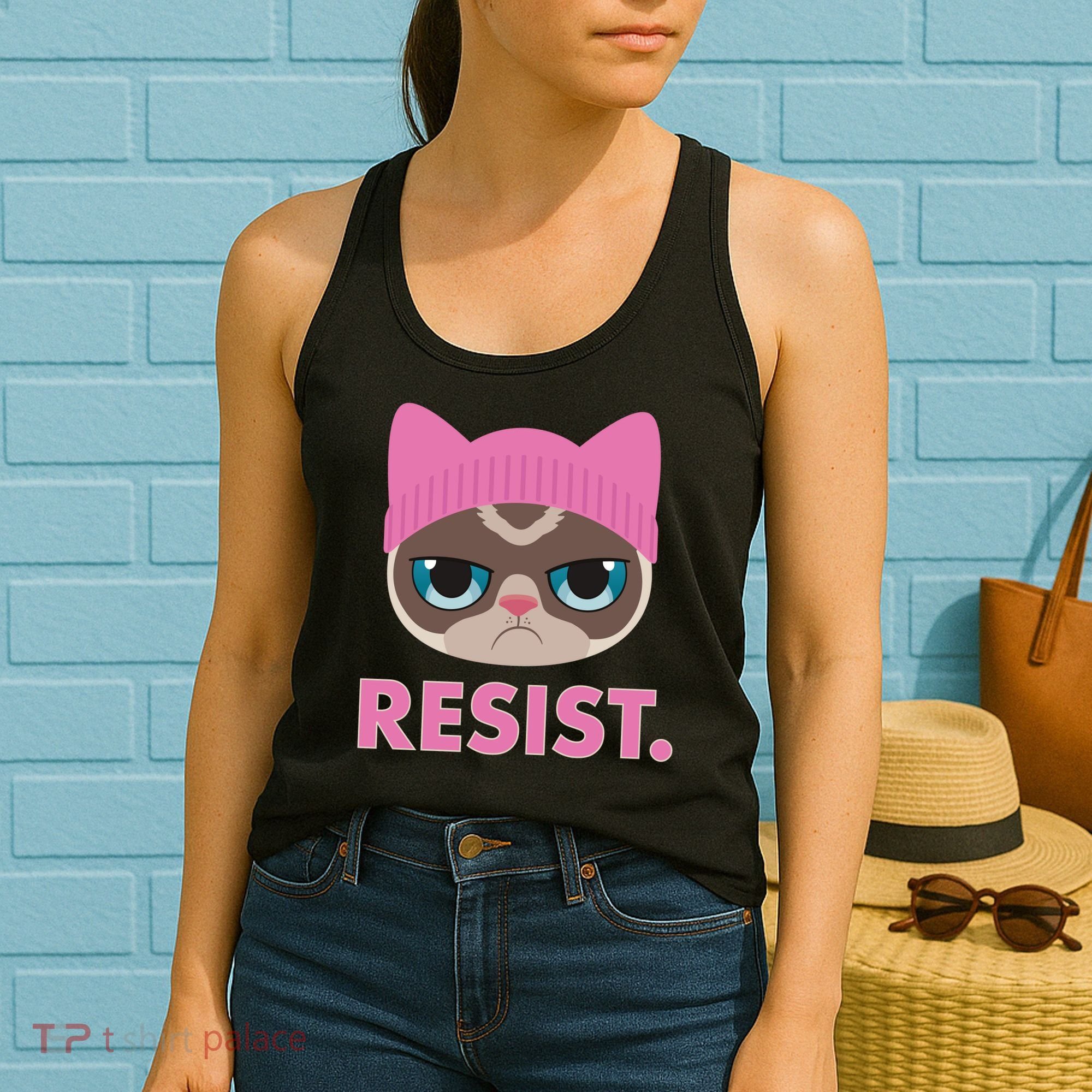 Resist Cat  Women's Tank Top