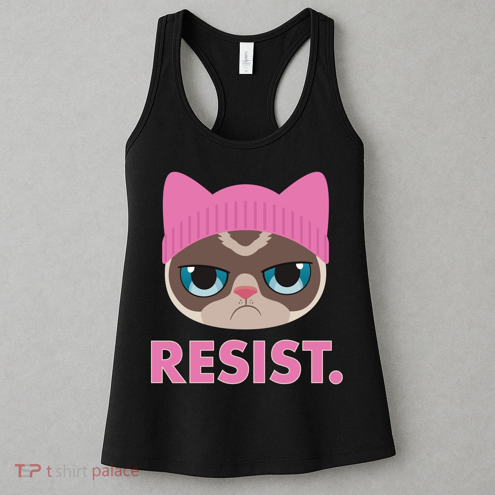 Resist Cat  Women's Tank Top