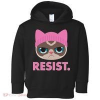 Resist Cat  Toddler Hoodie thumb 0