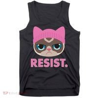Resist Cat  Tank Top thumb 0