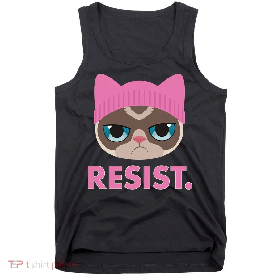 Resist Cat  Tank Top
