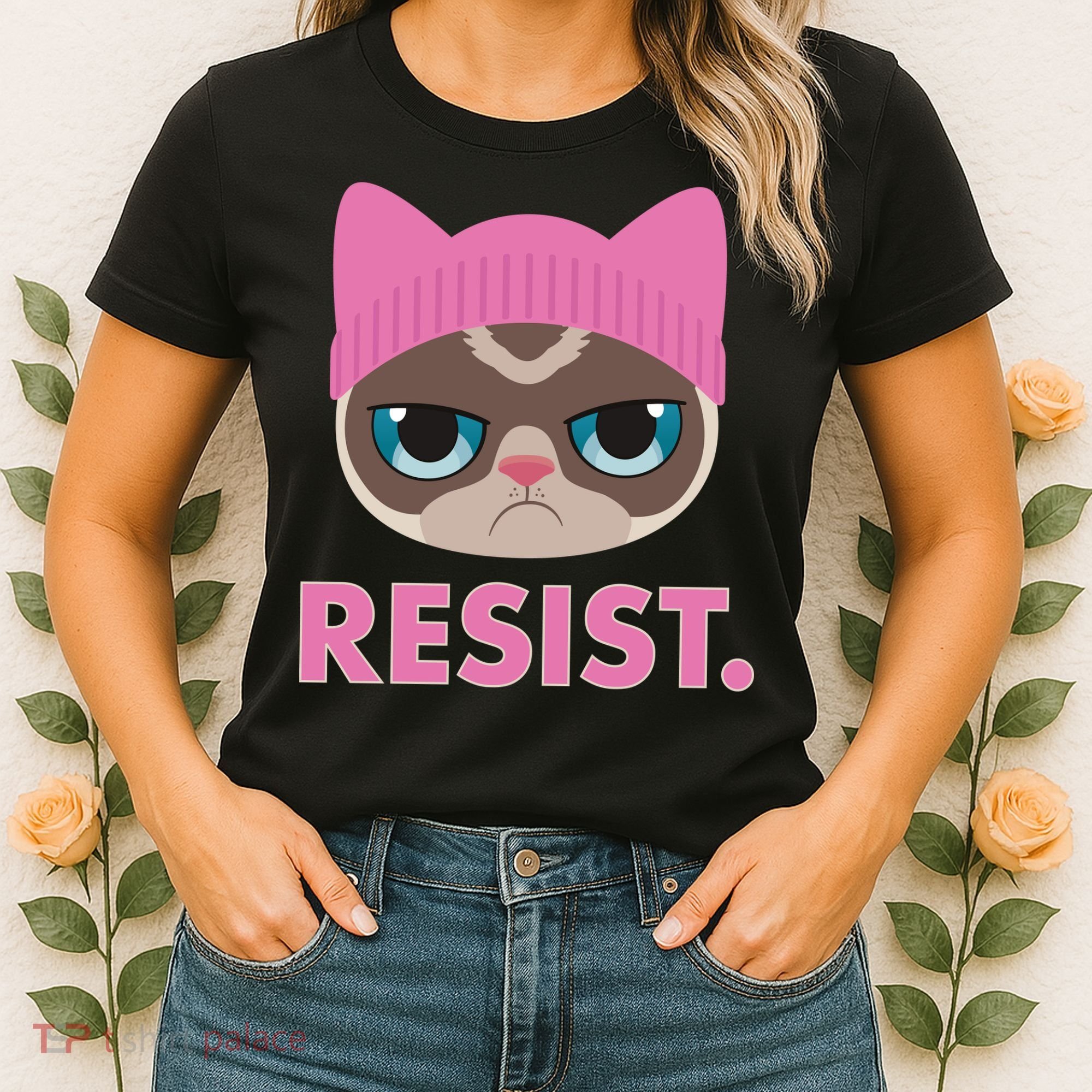 Resist Cat  Women's T-Shirt