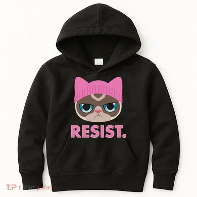 Resist Cat Kids Hoodie