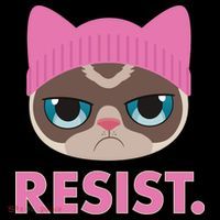 Resist Cat  Kids Long Sleeve Shirt thumb 2