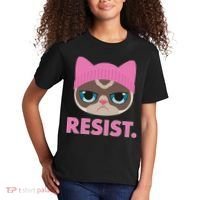 Resist Cat  Kids T-Shirt thumb 2