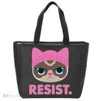 Resist Cat  Tote Bag thumb 0