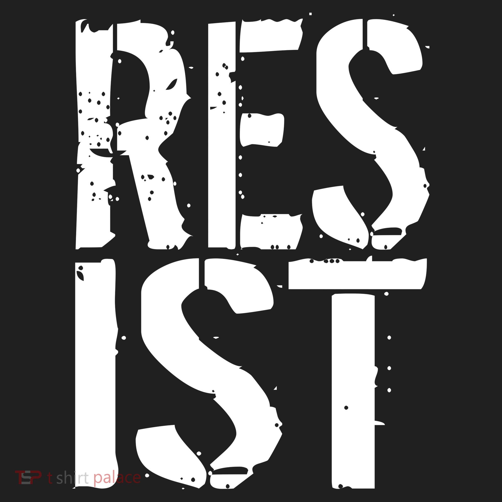 Resist Distressed Women's Sweatshirt