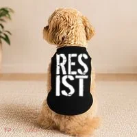 Resist Distressed Doggie Tank thumb 2