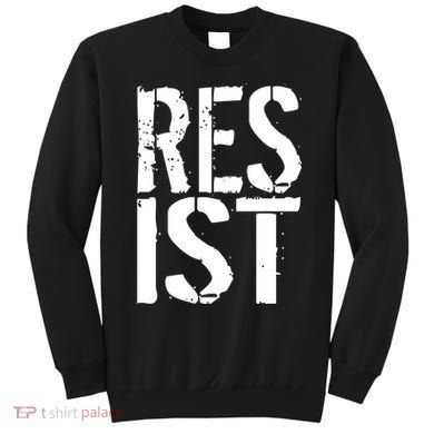 Resist Distressed Sweatshirt
