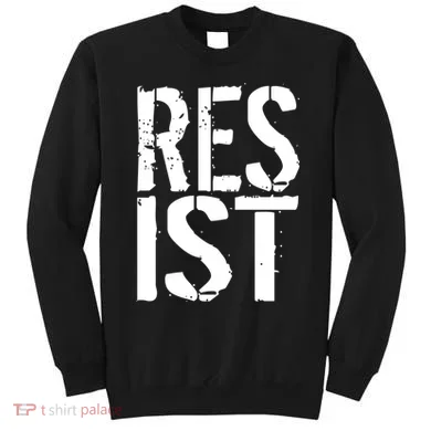 Resist Distressed Sweatshirt