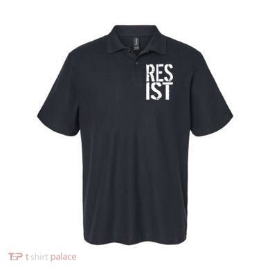 Resist Distressed Polo