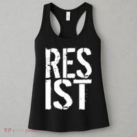 Resist Distressed Women's Tank Top thumb 3