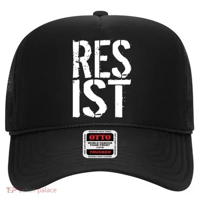 Resist Distressed Hat