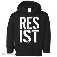 Resist Distressed Toddler Hoodie thumb 0