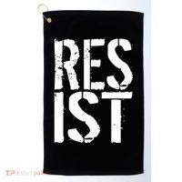 Resist Distressed Golf Towel thumb 0