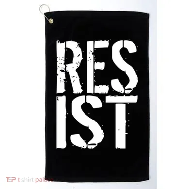 Resist Distressed Golf Towel